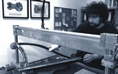 Veit Heller, Instrumentenkundler im Leipziger Musikinstrumentenmuseum, rekonstruiert Instrumente der Renaissance mittels High Tech (Seite 3). Foto: Instrumentenmuseum der Universität Leipzig