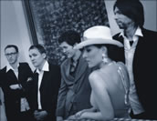 Die Band „Nylon“ zwischen deutscher Chanson-Tradition und neuem Elektrosound. Foto: Universal