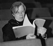 Die Partitur ist maßgebend: Georg Friedrich Haas bei einer Probe