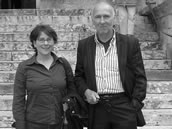 Projektleiterin Sybille Kornitschky und Uli Beckerhoff. Foto: Gaisa
