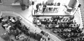 Gründungsveranstaltung des Instituts für zeitgenössische Musik (IzM) an der HfMDK am 12. Juni 05. Foto: D. Janeck