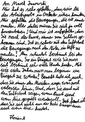 Ein Brief 