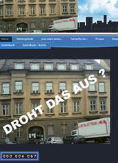 4.067 Gäste hatten die Homepage der Augsburger Studenten bis zu diesem Screenshot besucht. Foto: http://www.rettet-die-musikhochschule.de/
