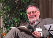 Hans Bäßler beim Kongress Musikvermittlung des Deutschen Musikrates in Wildbad Kreuth. Foto: Martin Hufner