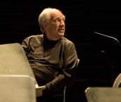 Pierre Boulez in Schwaz: idealer Vermittler der Musik des 20. Jahrhunderts. Foto: Klangspuren 