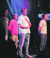 Wise Guys auf dem Evangelischen Kirchentag in Kln. Foto: www.kirchentag.net