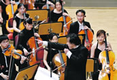 Zum dritten Mal dabei: das Symphonieorchester des Konservatoriums Shanghai. Foto: Kai Bienert/young.euro.classic