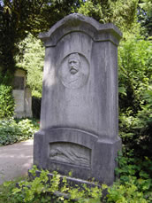 Die Grabstätte von Anton Urspruch. Foto: Brigitte Pinder