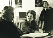 Herbert von Karajan und Christa Ludwig, die im März ihren 80. Geburtstag feierte. Foto: Siegfried Lauterwasser/DG