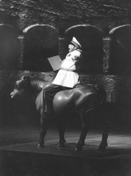 Der General ruft zur Schlacht (Foto: Charlotte Oswald)