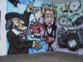Wagner als Grafitti
